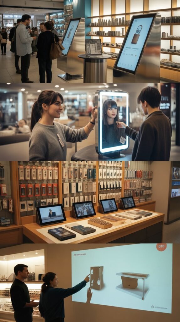  Interactive Display Stations