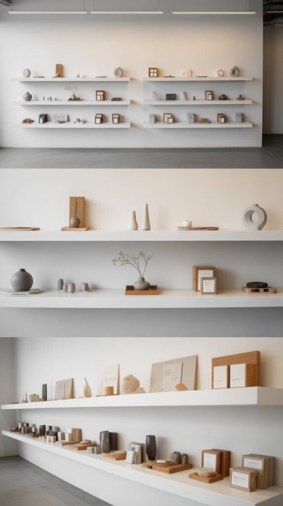6. Minimalist Displays